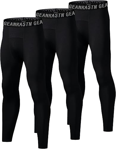 Paquete de 1234 leggings de compresión para niños y jóvenes, pantalones deportivos para baloncesto, correr, hockey, Jiu Jitsu