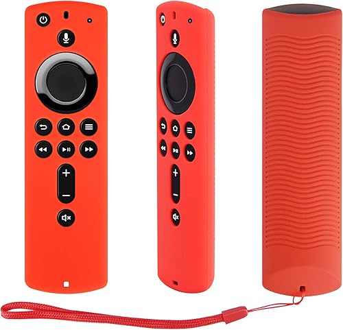 Vista 12 de Pinowu Firestick - Funda para mando a distancia (2 unidades) compatible con Fire TV Stick 4K Alexa Voice Remote Control (5.6 pulgadas 2ª generación)