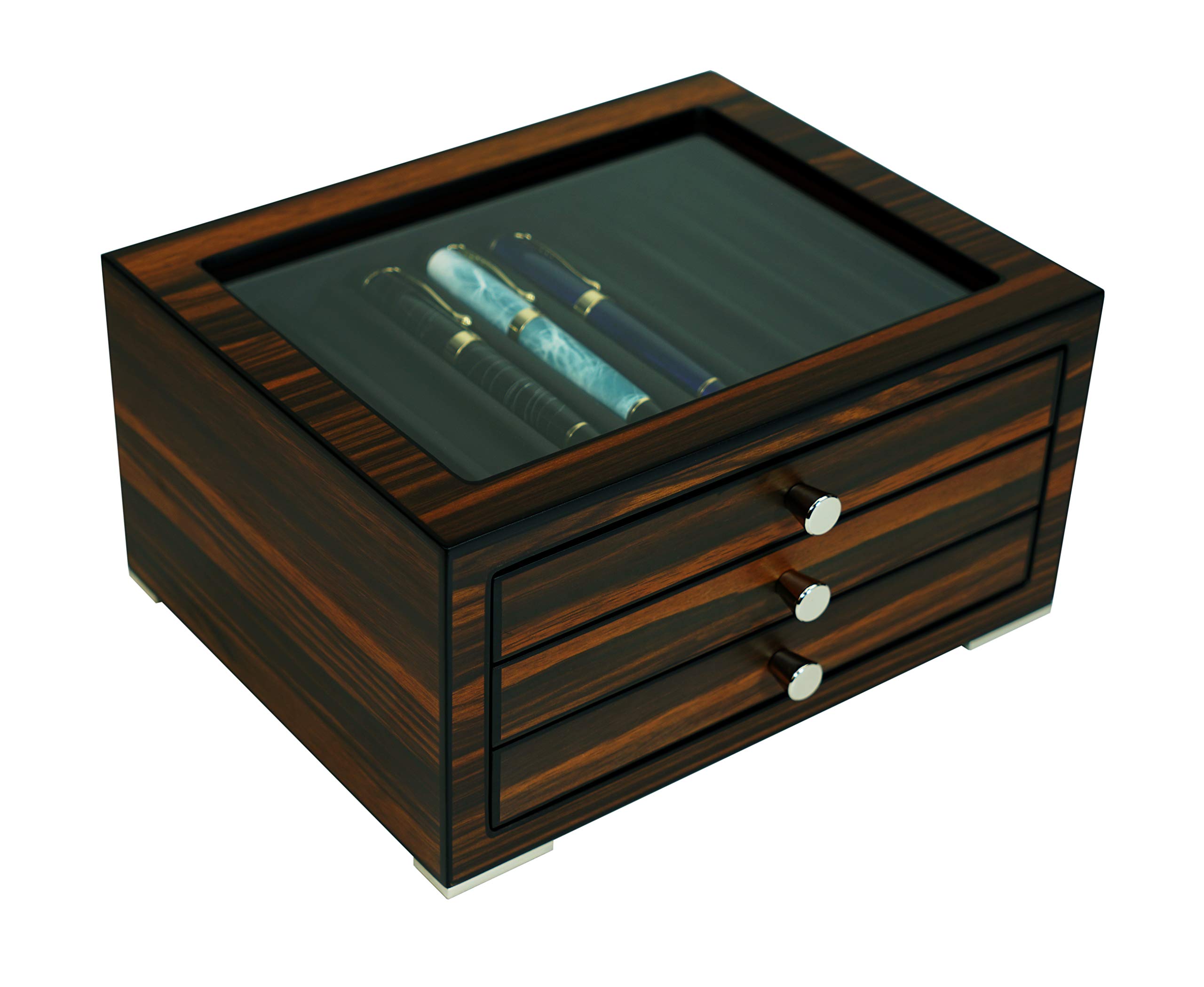 Amazon.co.jp: Lifomenz Co 木製積み重ね可能ペンボックス 引き出し