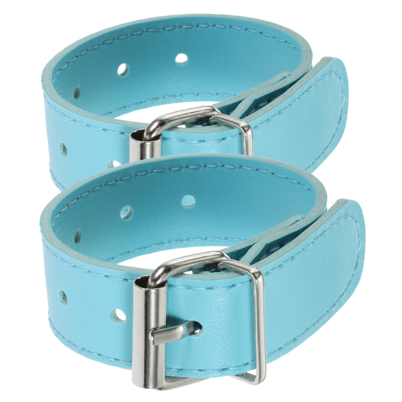 Abaodam 1Pair PU Bike Basket Straps Durable for Cycling Convenient Installation for Front Baskets Elegant Design and Sturdy for Bikes