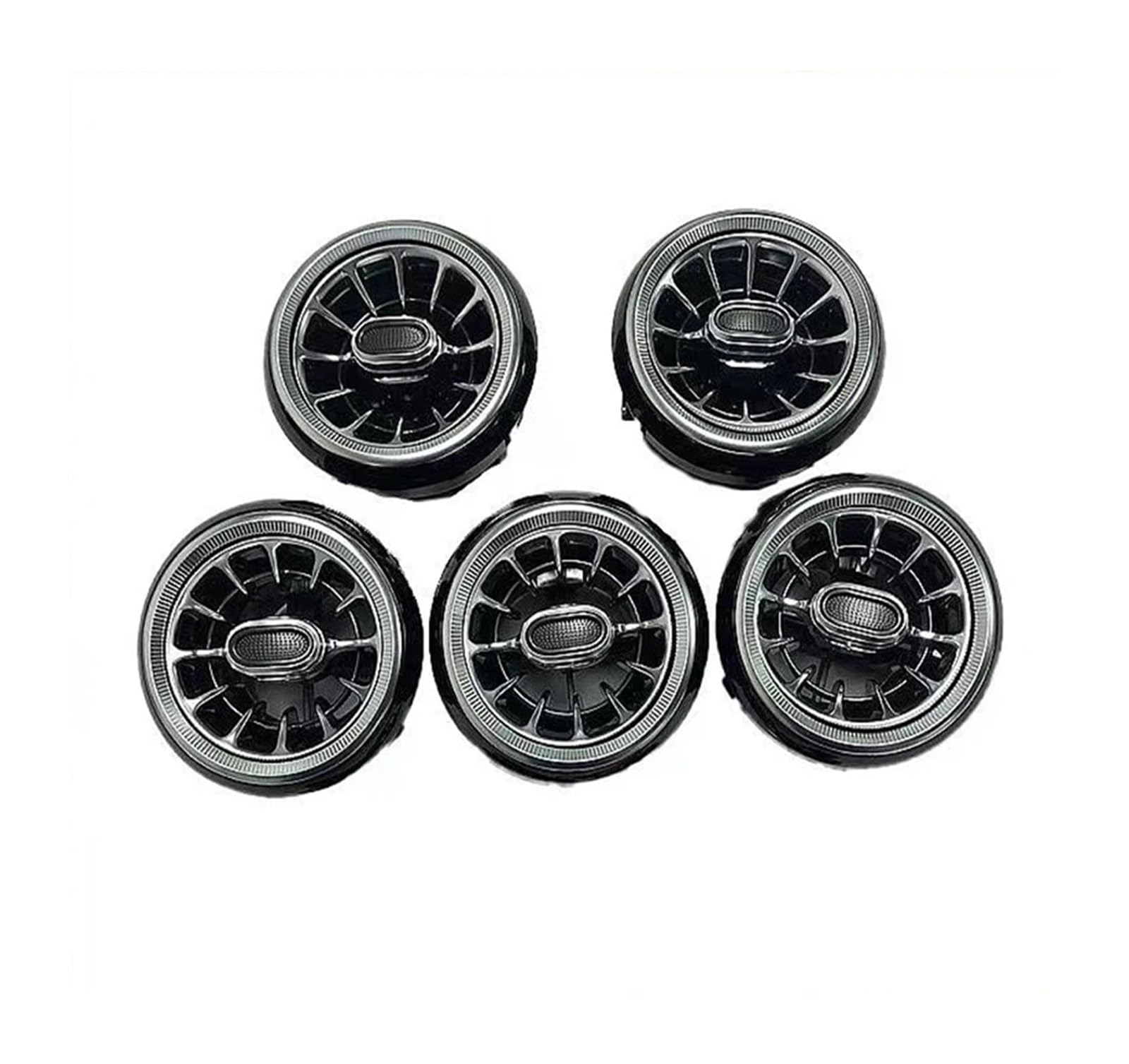 12 Color Illuminated Front Air Vent Compatible with Mercedes Benz B-Class W246 2012 2013 2014 2015 2016 2017 2018 2019 Models