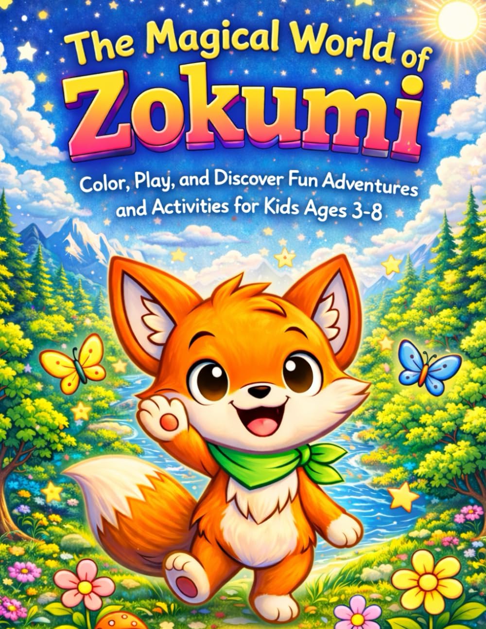 The Magical World of Zokumi: Color, Play, and Discover Fun Adventures and Activities for Kids Ages 3–8