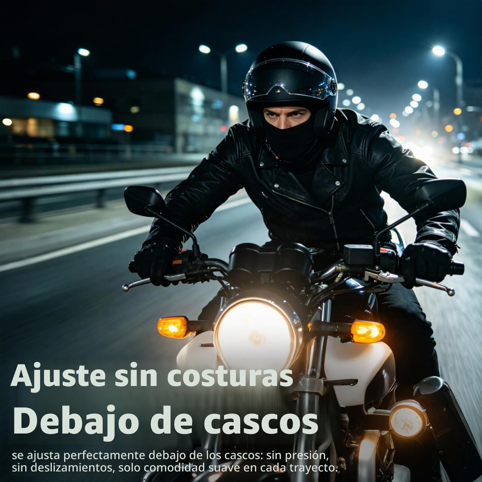 LONGKING Pasamontañas Unisex Protección UV Cortavientos Cálido Transpirable para Moto Esquí Snowboard