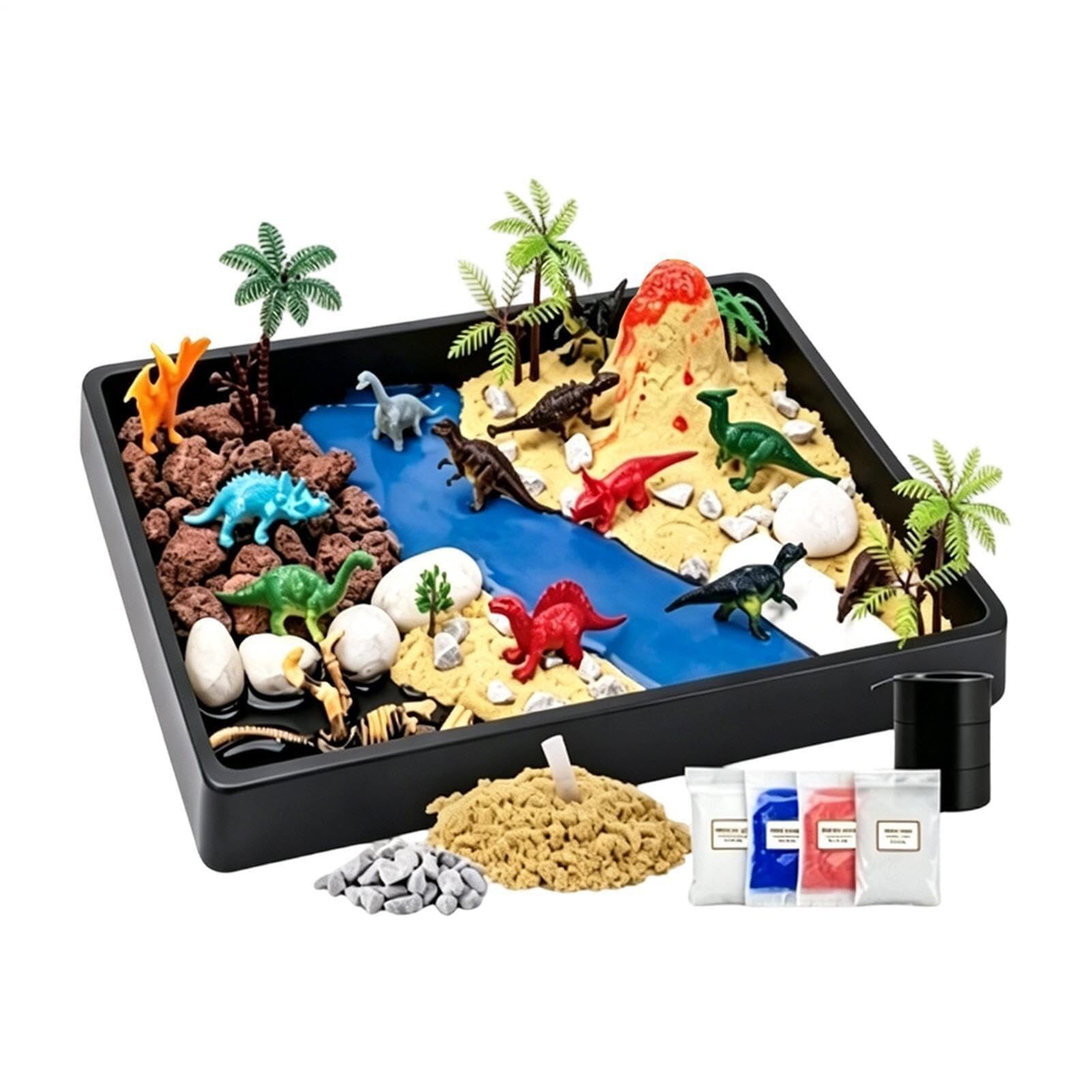 Kids Dino Fossil Excavation Set Hands On Discovery Science Toy Pack | Eksperyment Micro-landscape
