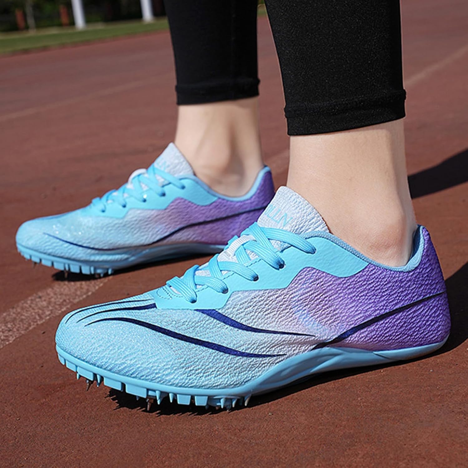 Spikes Athletic Running Shoes for Men and Women Fashion Sprint Racing Sports Shoes Track & Field Sneakers
