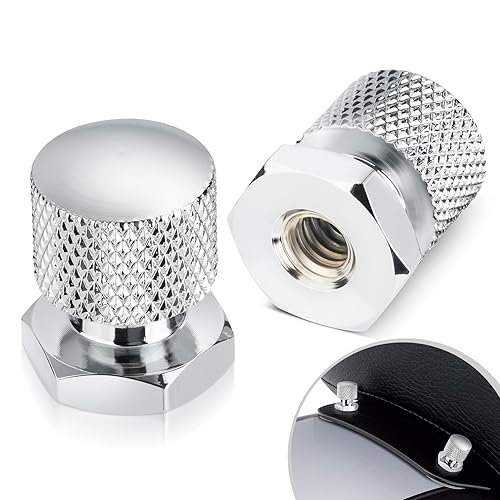 Tuercas de montaje de asiento individual, tuerca de asiento individual para motocicleta de 14 "-20 roscas compatibles para Harley Davidson 1997-2024