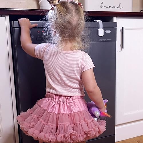 Miniatura 4 de Correa de seguridad para niños, correa de gabinete a prueba de bebés, correas ajustables con adhesivo 3M sin perforaciones, a prueba de muebles de