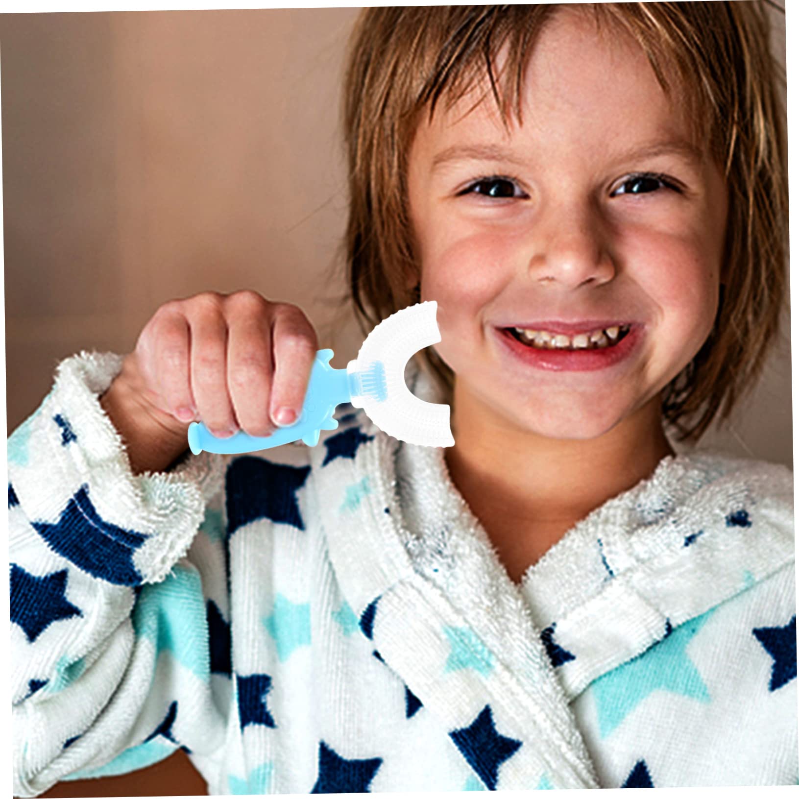 Gatuida 18piezas Cepillo De Dientes Infantil Forma Herramientas De Limpieza Bucal Para Niño Niña Cepillos De Limpieza Completa De Dientes Para Bebés y Pequeños