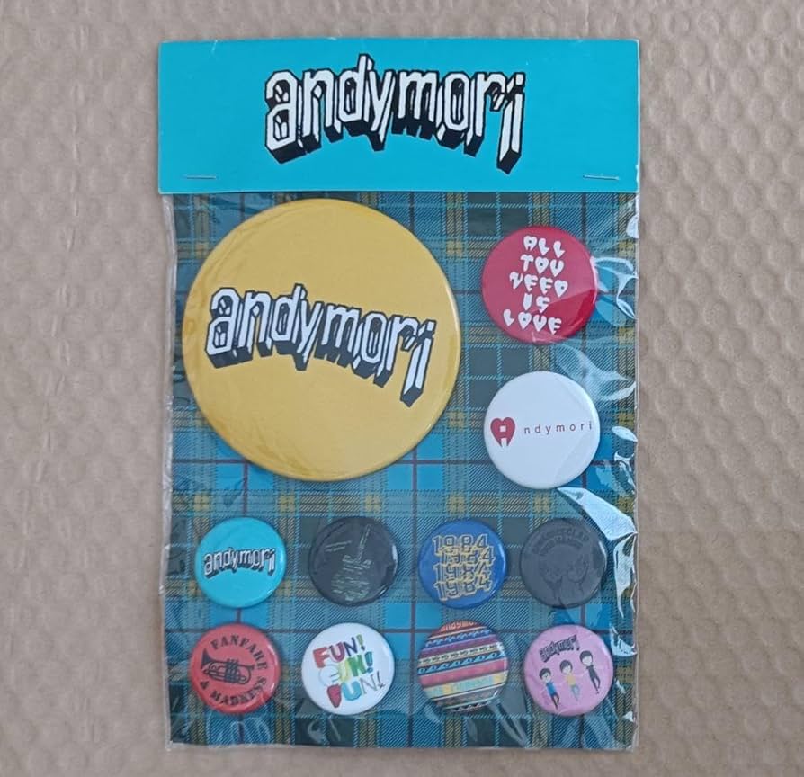 缶バッジセット Amazon | andymori 11 TYPE 缶バッジ セット | バッジ | おもちゃ