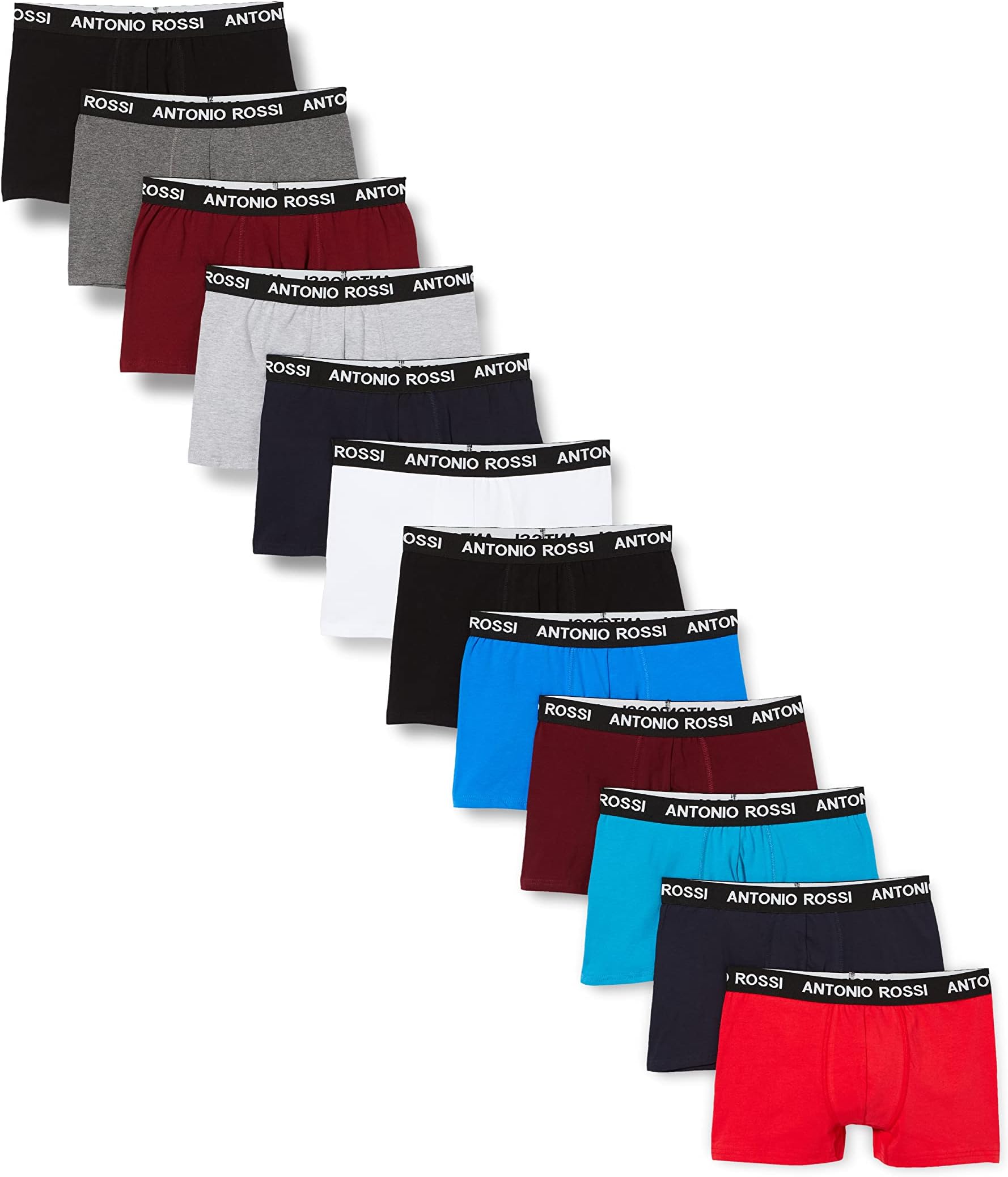 mens (12-pack) Men's Fitted Boxer Hipsters