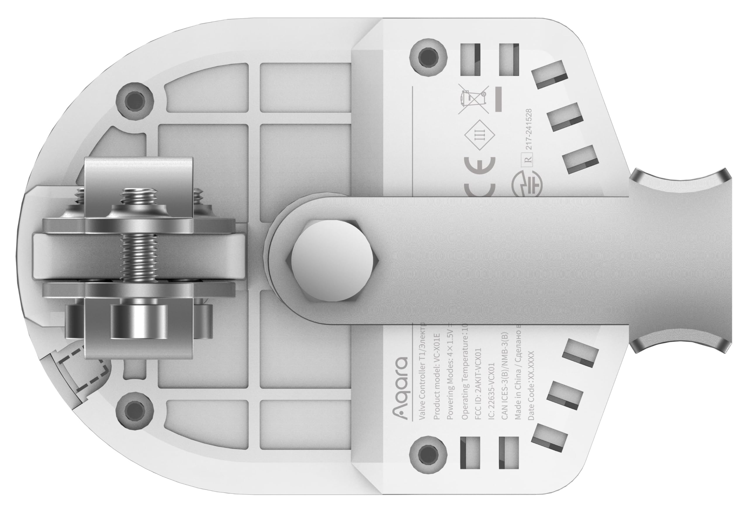 Aqara Controlador de válvula inteligente T1 con materia, requiere un concentrador Zigbee 3.0, combinado con detectores de fugas de agua para el hogar, soporta apagado de control remoto de aplicación,
