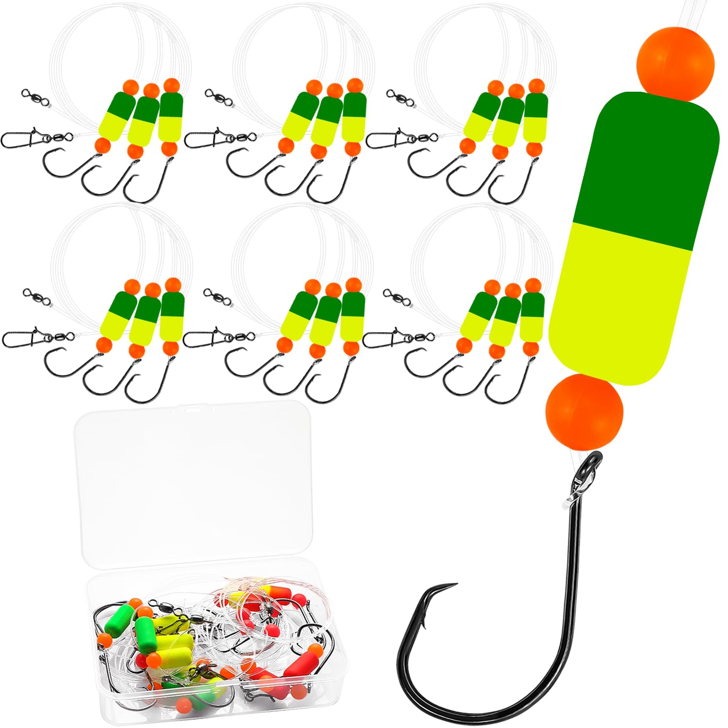 Snapklik.com : Vipfish Pompano Rig For Surf Fishing - 6 Pack Pompano ...