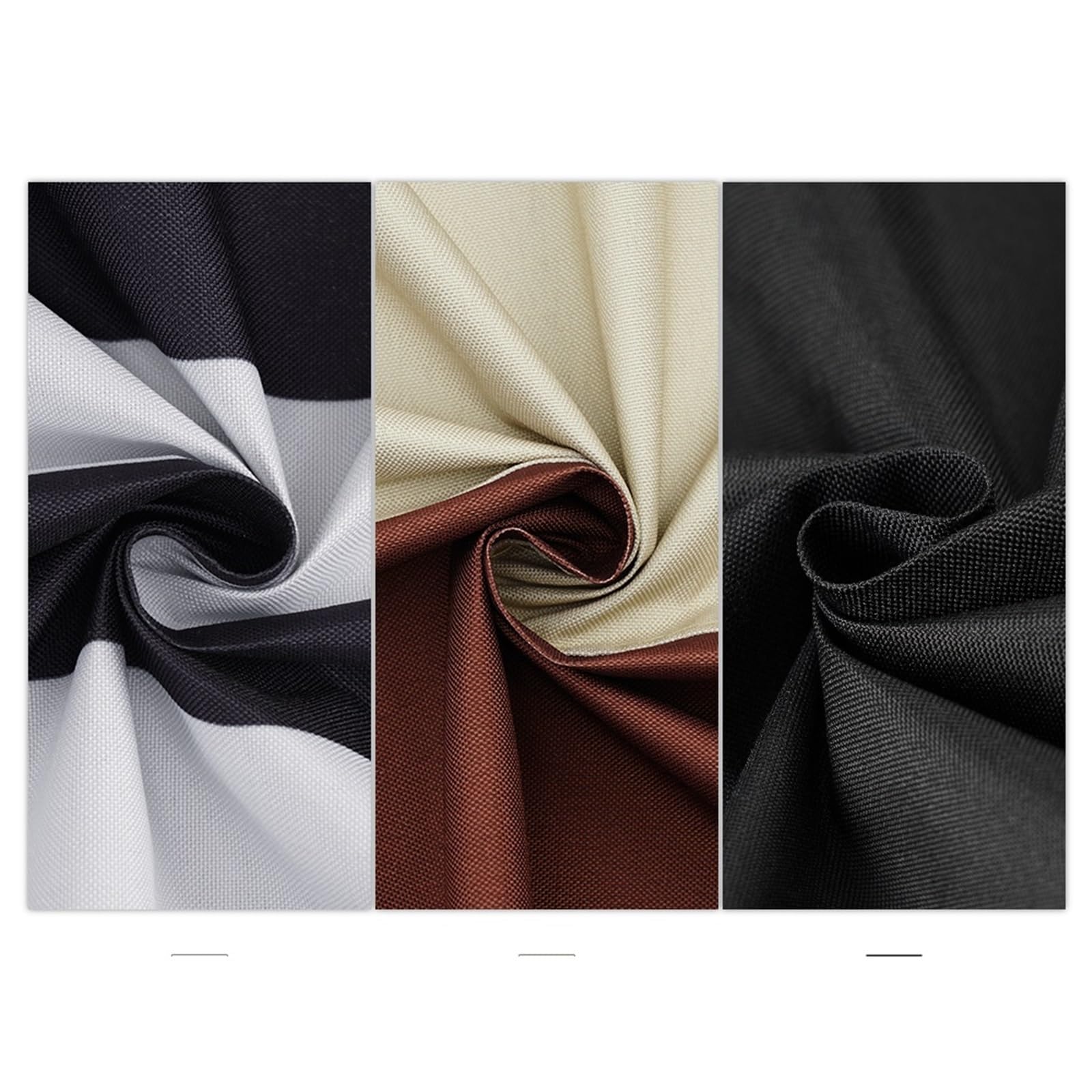 Coperture per Mobili da Giardino Copertura for lettino prendisole da esterno Copertura protettiva for poltrona reclinabile Mobili da giardino Copertura antipioggia impermeabile(Black,203x72x72cm)