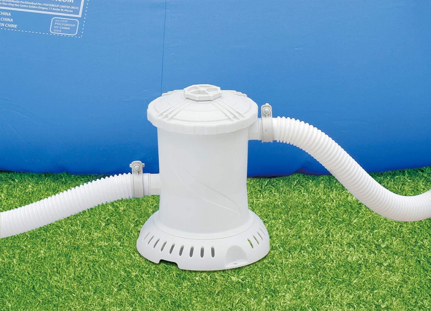 Filterpumpe Pool Poolpumpe Schwimmbadpumpe - Summer Waves RX600-2271 l/h 2,2 m³/h - Pool Pumpe für Filter Typ D Kartuschenfilterpumpe Filteranlage Cartridge Filter Pump 40W