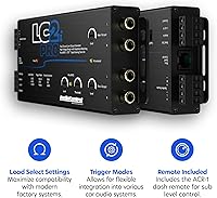 Vista 2 de AudioControl LC2i PRO - Convertidor de salida de línea de 2 canales con sensor de señal GTO y AccuBASS