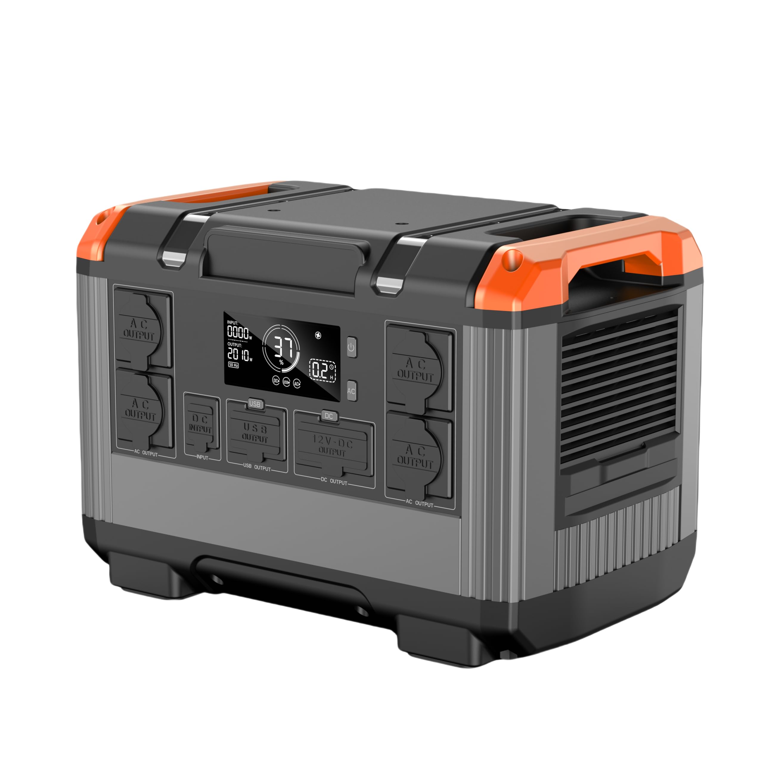 OTHC Portable Power Station 2016WH Capacity 2400W Output 3 Charging Modes