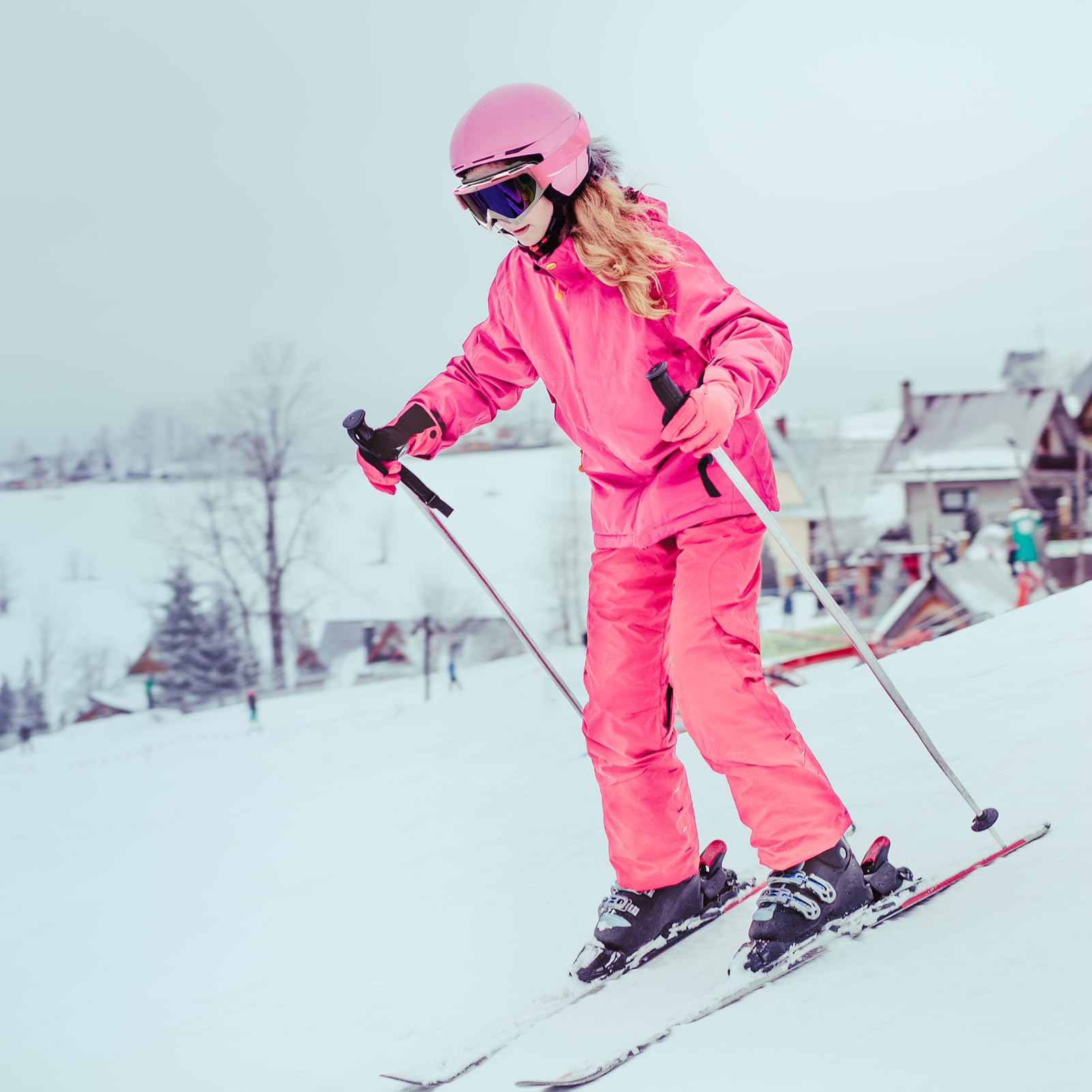DONGZQAN Lunettes de ski unisexe OTG pour porteurs de lunettes