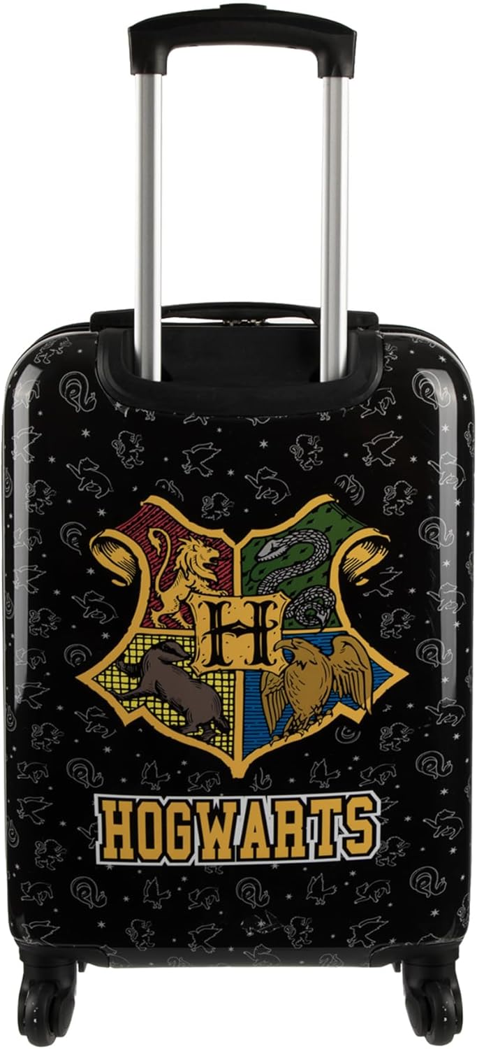 Bioworld Harry Potter Crest 20-Inch Carry-On Hardside Spinner Luggage - Image 4