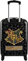 Vista 4 de Bioworld 20" Harry Potter ABS equipaje de mano con película de PC, cresta negra OSFA, Negro