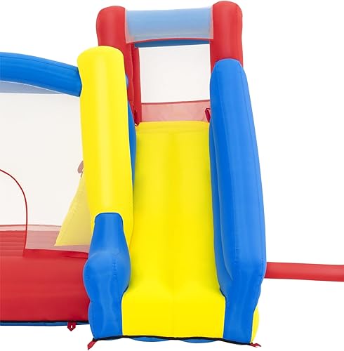 Miniatura 6 de Castillo inflabe H2OGO! Slidetastic Mega Bouncer (9 pies x 8 pies 5 pulgadas x 84 pulgadas), para jugar en interiores y exteriores, perfecto para