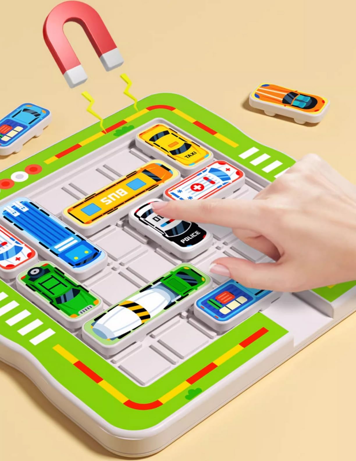 Giochi di Logica e Parcheggio per Bambini da 3 a 10 Anni – Gioco di Ingorghi Stradali con 360 Livelli, Puzzle Educativi in Legno per Famiglie, Idea Regalo per Ragazzi e Ragazze