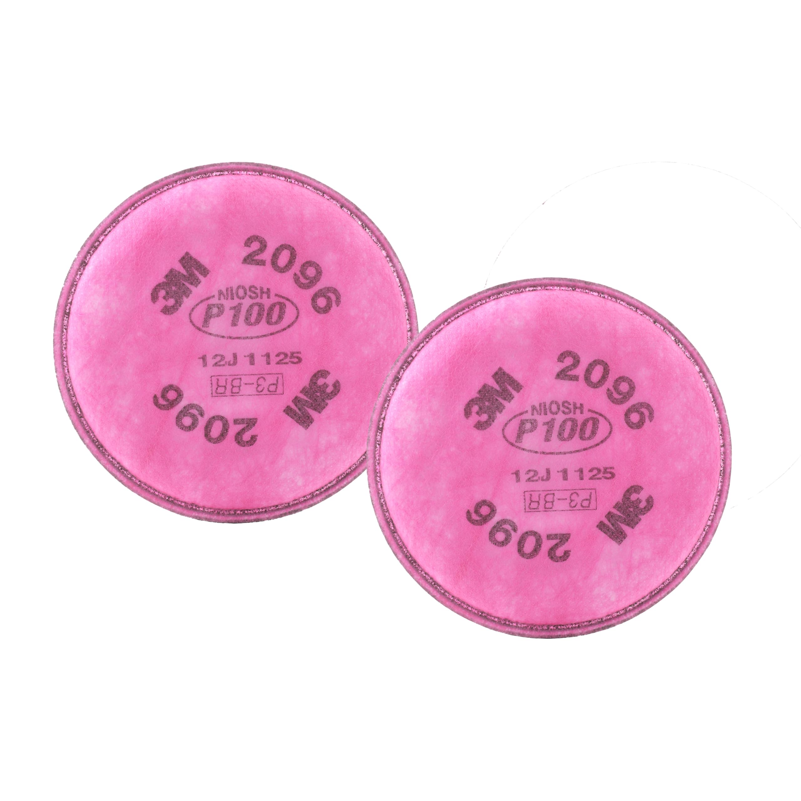 3M 2096 P100 Acid Gas & Particulate Filter - Replacement For Respirators (Pair)