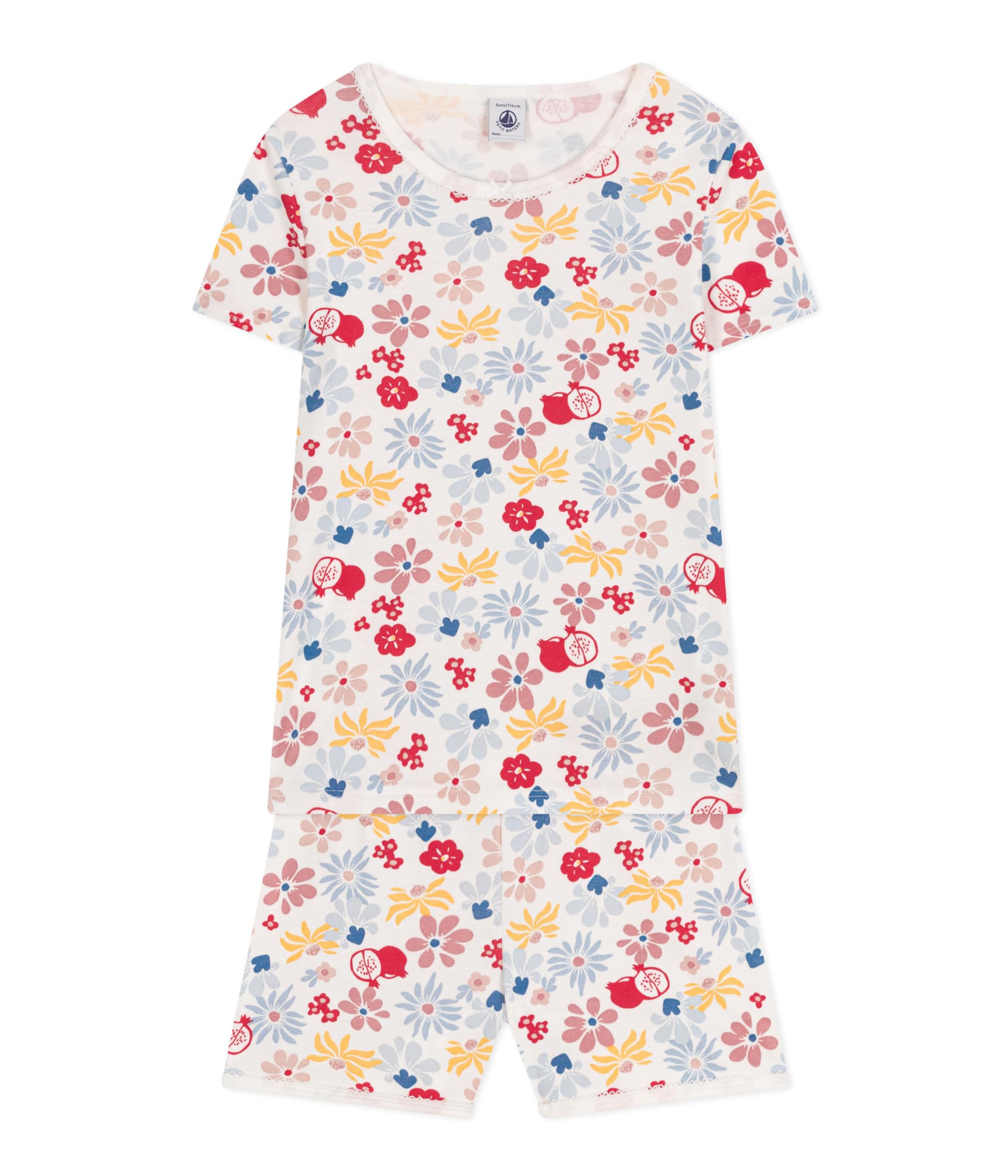 Petit Bateau Mädchen Pyjacurt