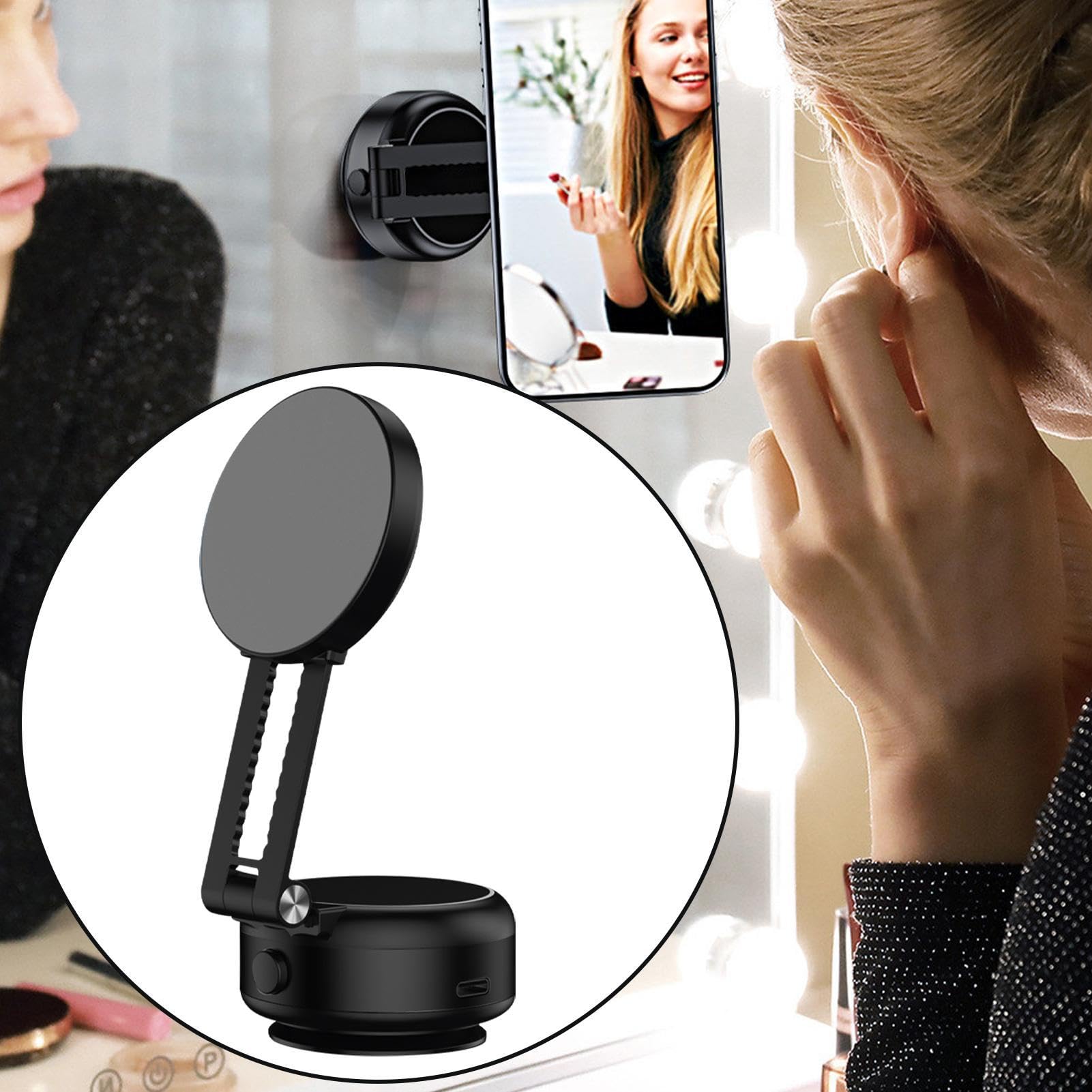 Montaje de teléfono de succión, soporte de teléfono magnético de vacío Copa | Accesorios para interiores del automóvil, soporte de soporte d