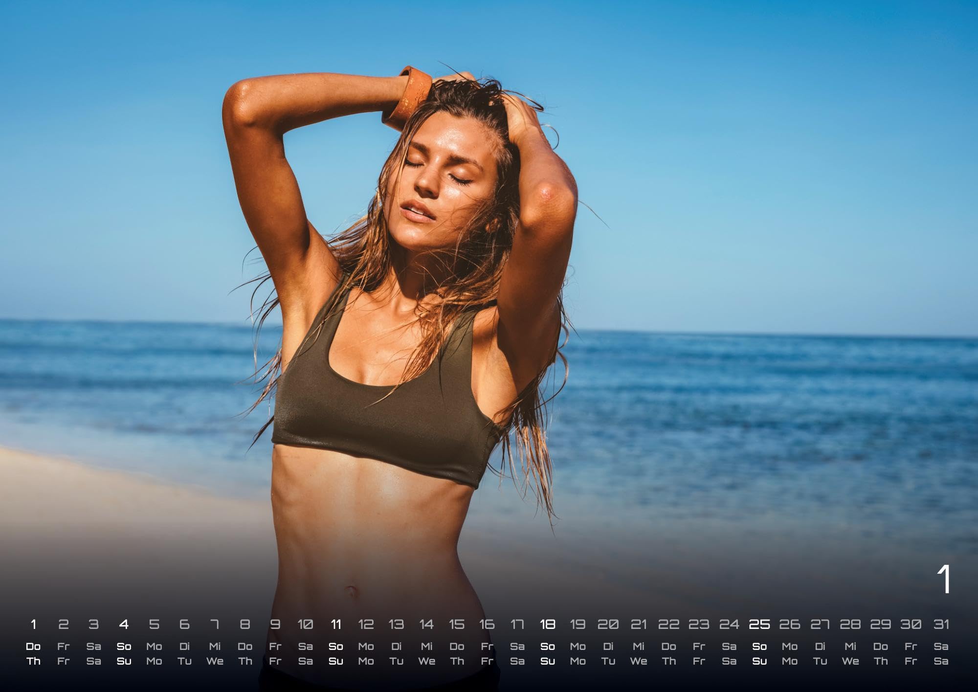 BIKINI GIRLS - Sexy Babes - 2026 - Kalender DIN A2: Der Wandkalender für alle Liebhaber der Bikini-Girls für das Jahr 2026 im extragroßen Format DIN A2 (ca. 60 x 42 cm)!