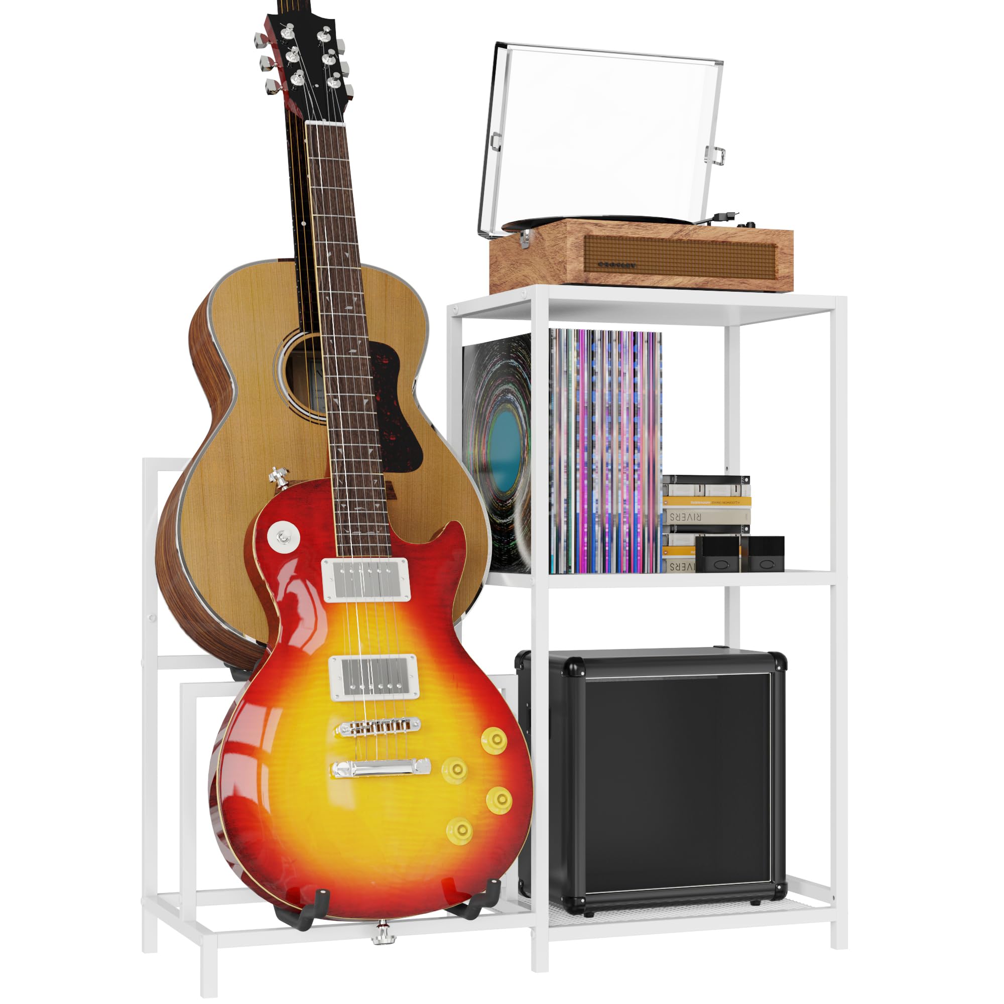 Support de guitare pour plusieurs guitares acoustiques et basses