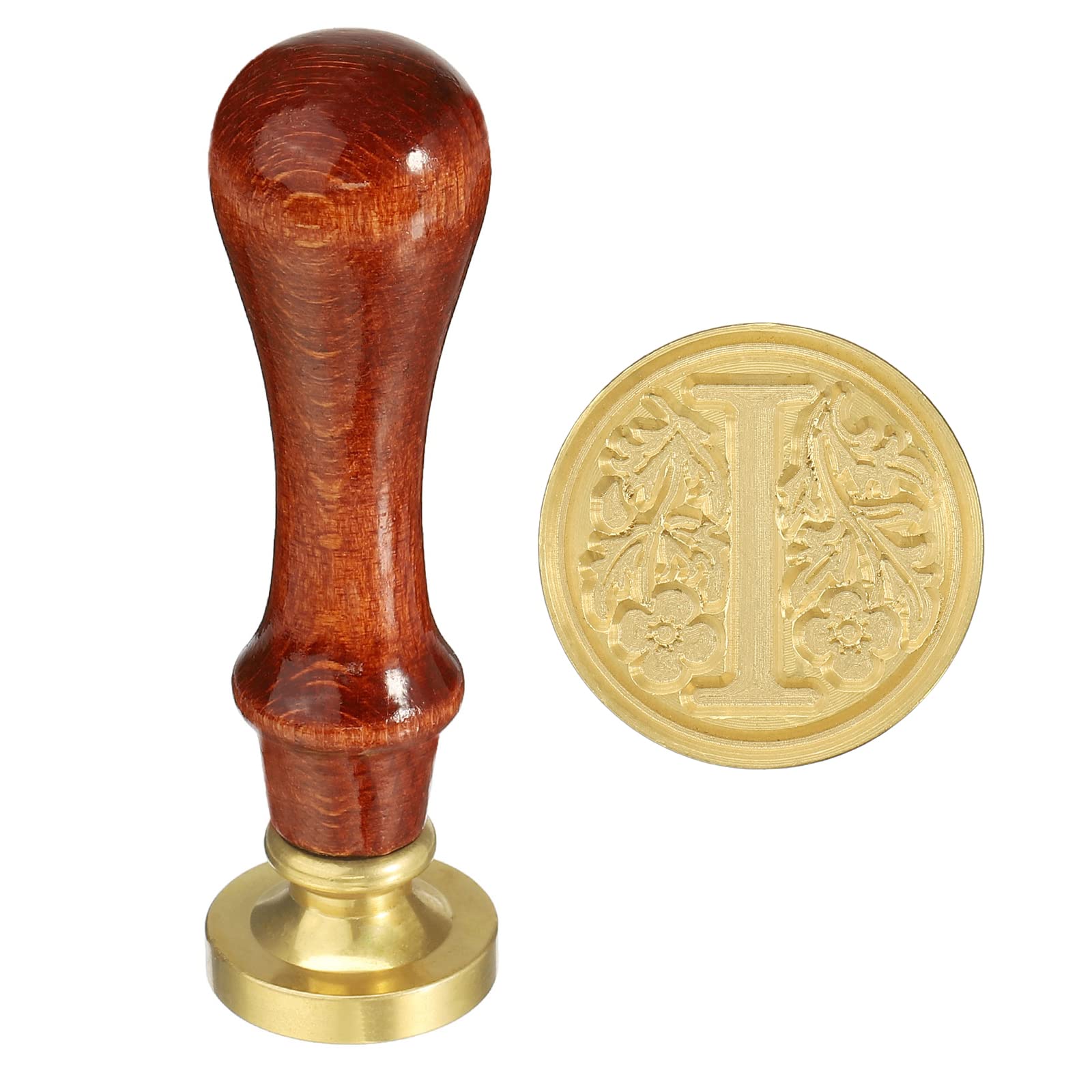 YOKIVE Alphabet Wax Seal Stamp, Letter Stamper with Removable Handle Head Decorate Postcards