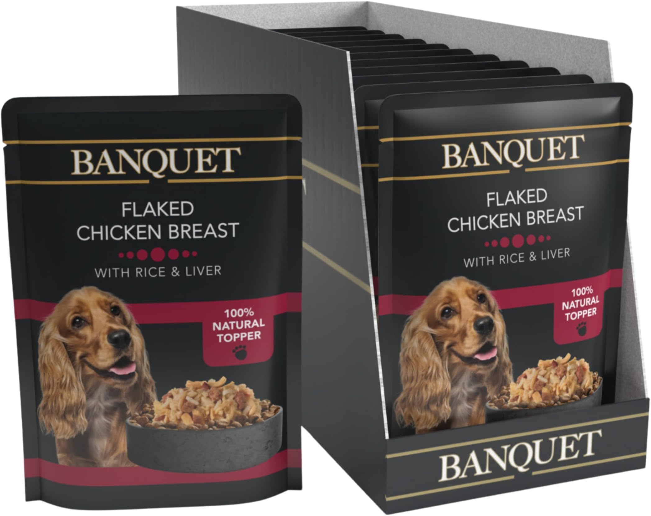 HiLife Banquet Wet Dog Food Flaked Chicken Breast, Rice, Liver