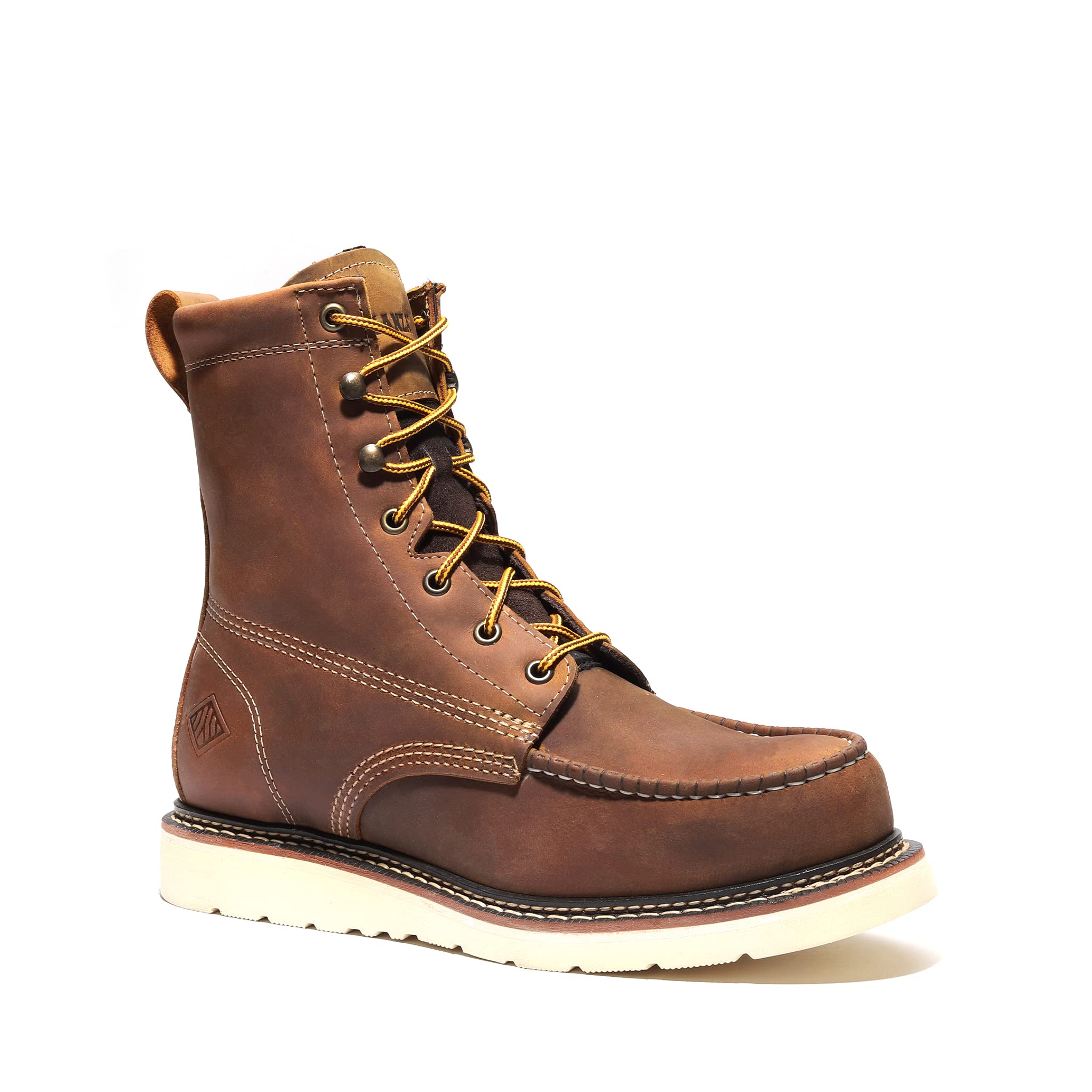 Frontier PLUS 8" Men's Moc Toe Work Boot - Built For Tough Jobs
