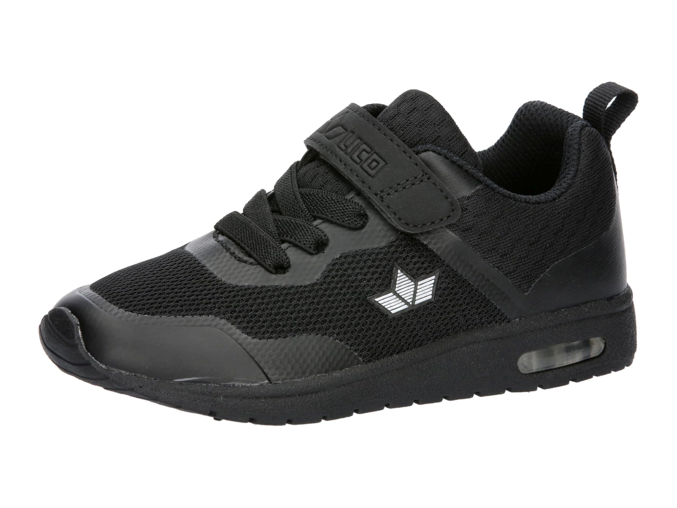Lico Boys' Cassie Vs Trainers, Black, 8 UK Child