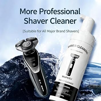 218ml Razor Cleaning Fluid Compatible With Braun S3 5 6 7 8 9 CT Series Shavers,Cleans Your Shaver, Removes Residual Hair & Skin Particles(1 PCS)