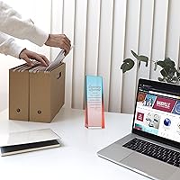 Vista 2 de Baudville Trofeo acrílico degradado grabado – Trofeo de premio – Grabado personalizado de hasta tres líneas y selección de versos preescritos