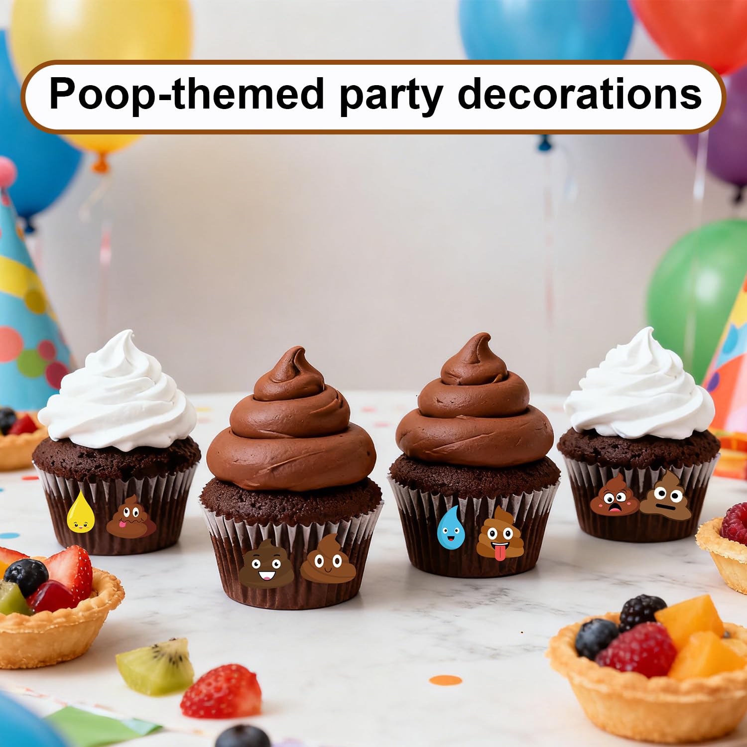 608pcs Funny Potty Training Stickers - Image 4