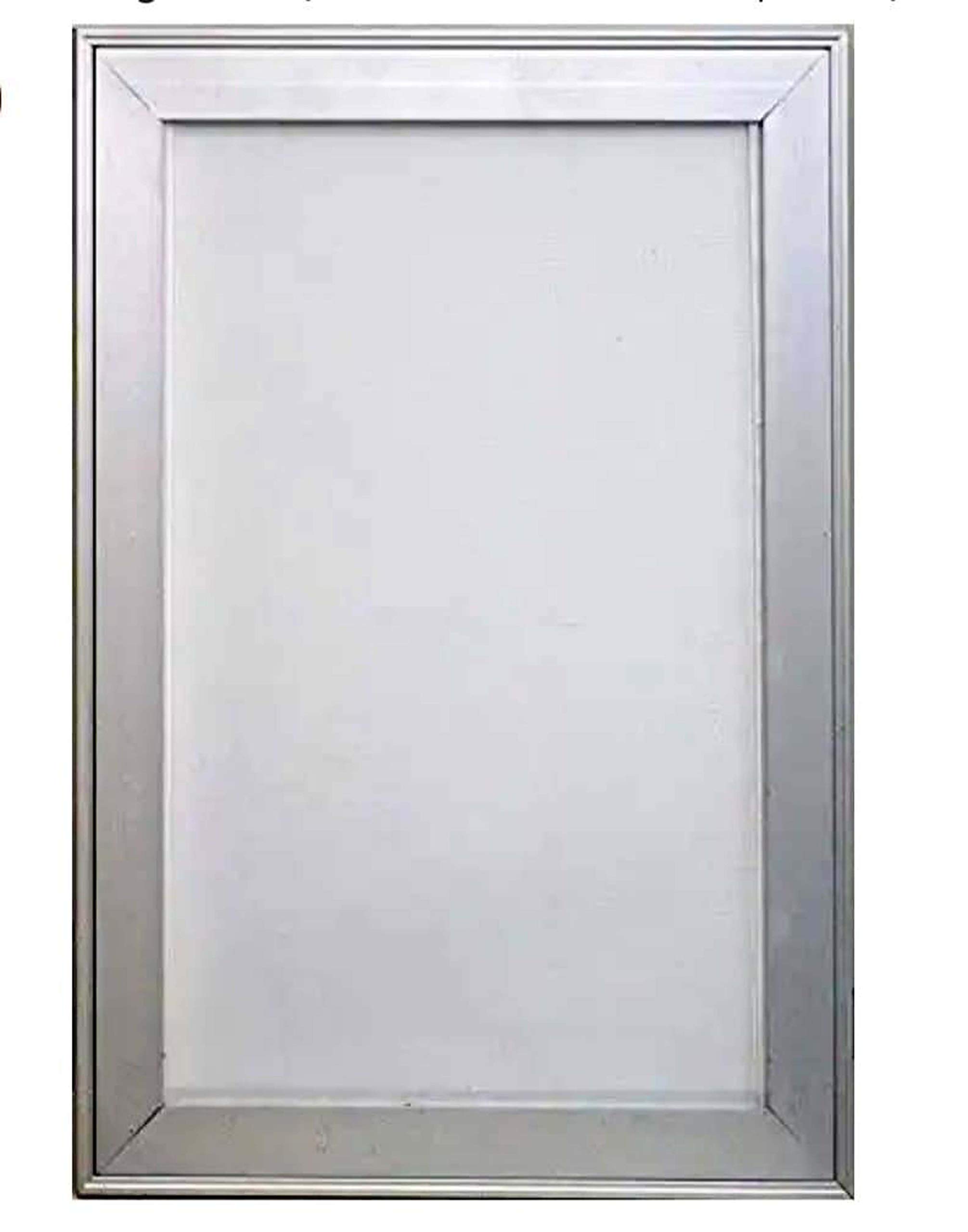 Generic Alluminium LED Clip On Photo Frame Slim Back Light Menu Board Light Box (18X24) ,Metal, Tabletop/Wall Mount, Silver, Pack of 1