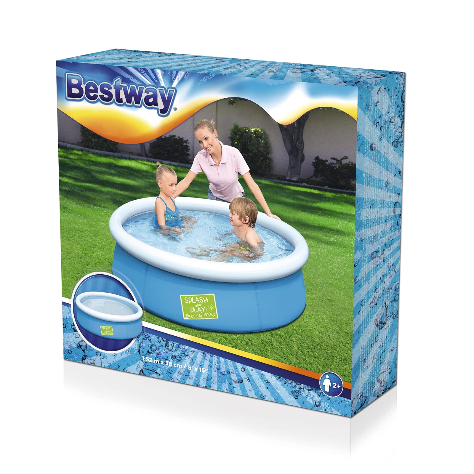 Bestway My First Fast Set Pool 1.52m x 38cm