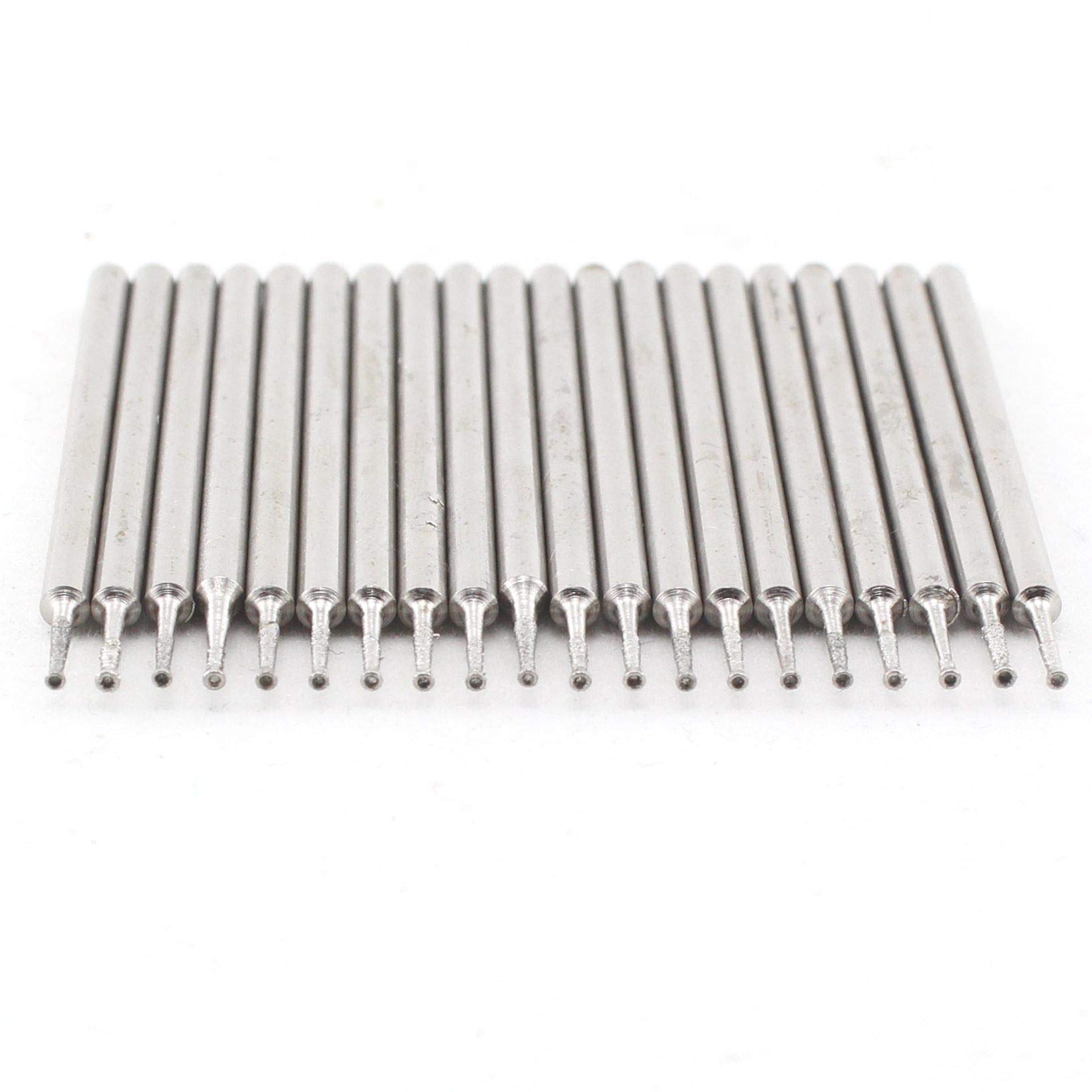 Jeu De 20 Bavures Diamantées Résistantes Pour Tâches De Meulage Et De Gravure