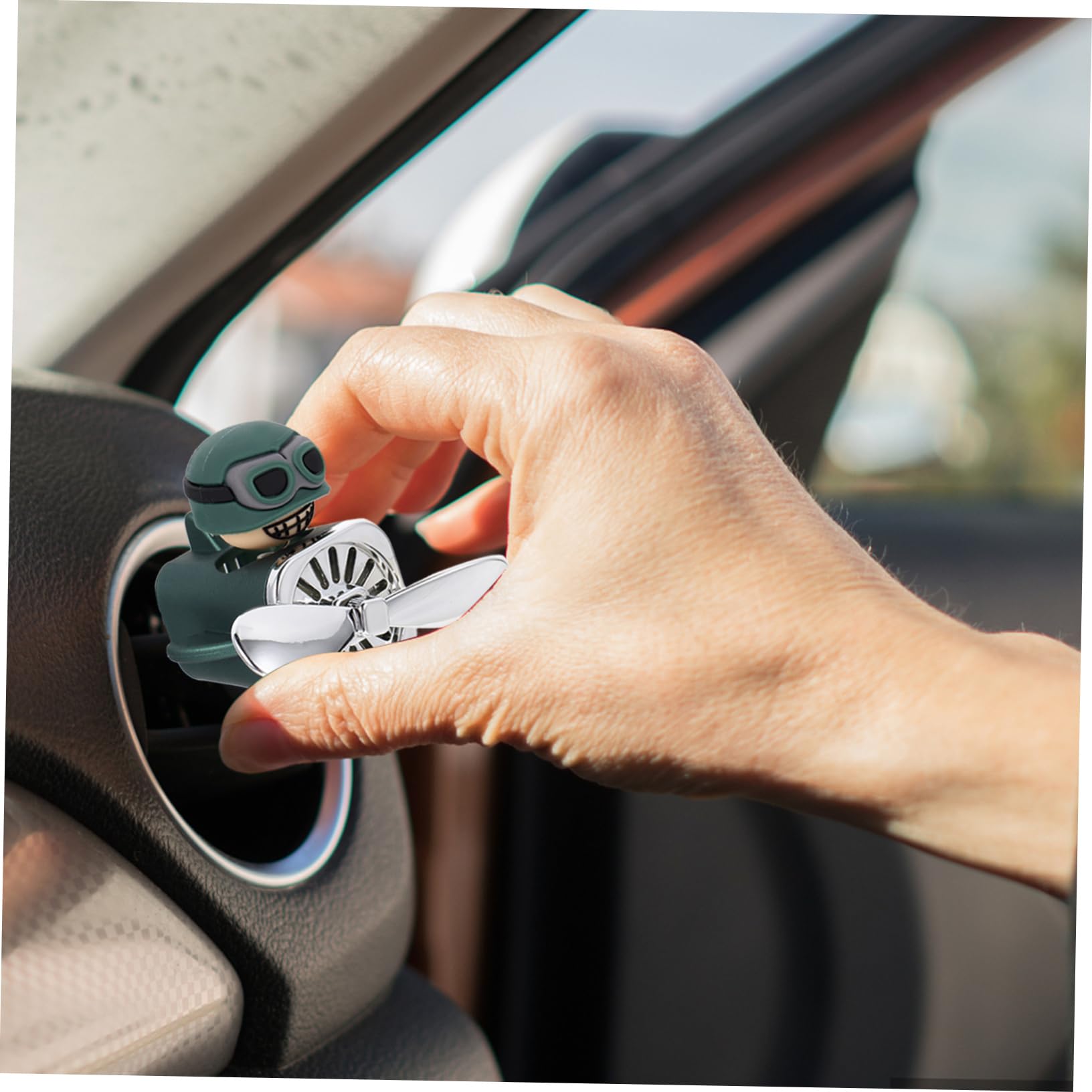 SOLUSTRE 3st Pilotenverzierungen Diffusoren Für Ätherische Öle Auto-diffusor-entlüftungsclip Auto Lüftung Auto Aroma Automatischer Entlüftungsclip Autoclip Auslasserfrischer Pvc