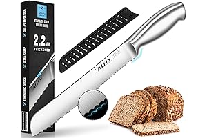 Ultra-Sharp Bread Knife | An Exceptional Slice for Your Homemade Delights