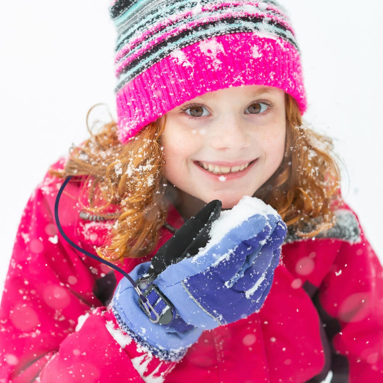 SHERCHPRY 2 Piezas Cordón para guantes para niños agarrador de clip para guantes de esquí guantes de esquí para niños guantera multifunción cordón de guante para niños
