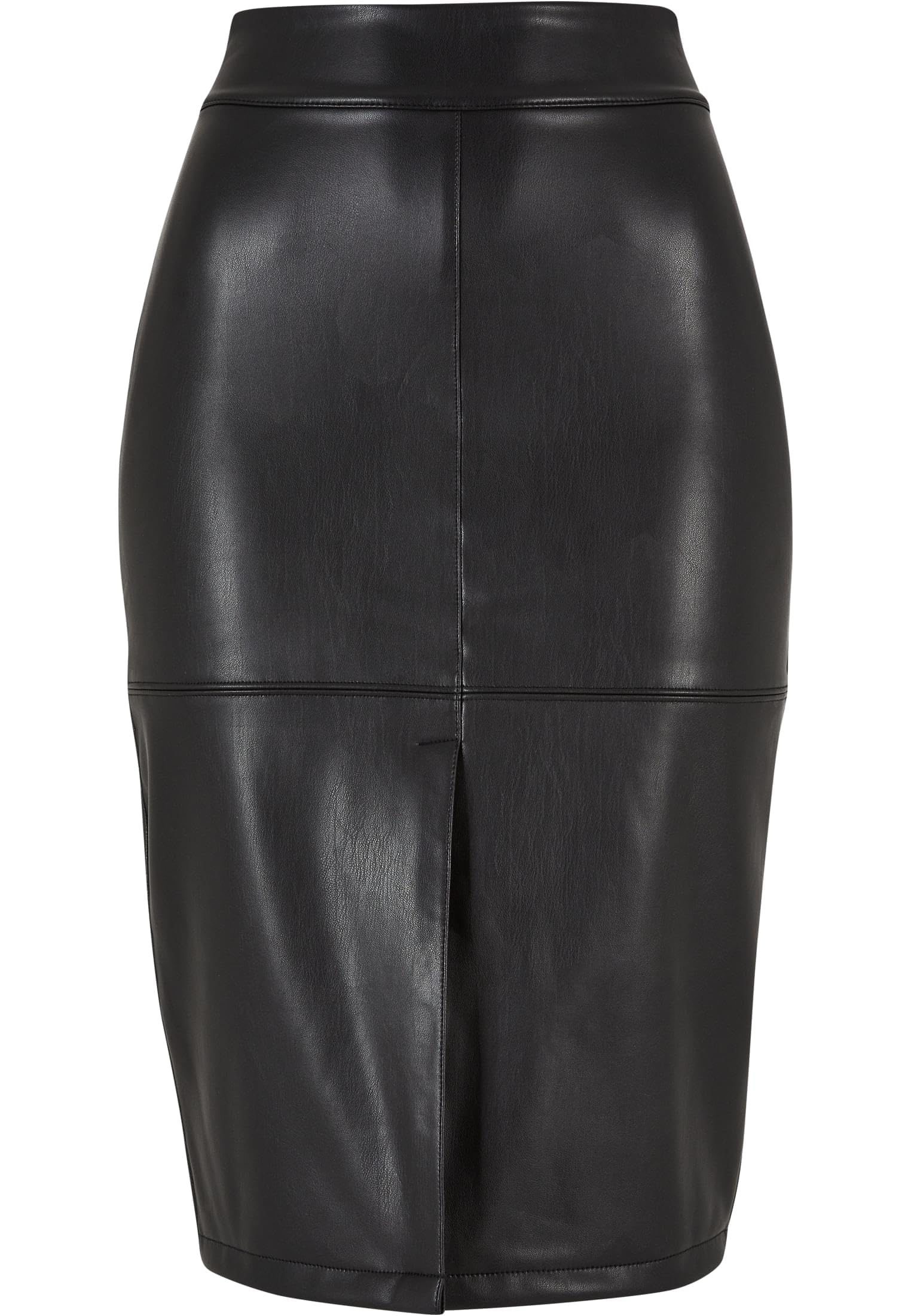 Urban Classics Damen Ladies Synthetic Leather Pencil Skirt