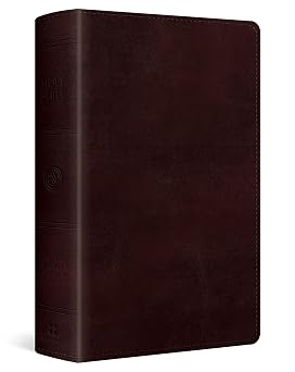 ESV Large Print Personal Size Bible TruTone, Mahogany