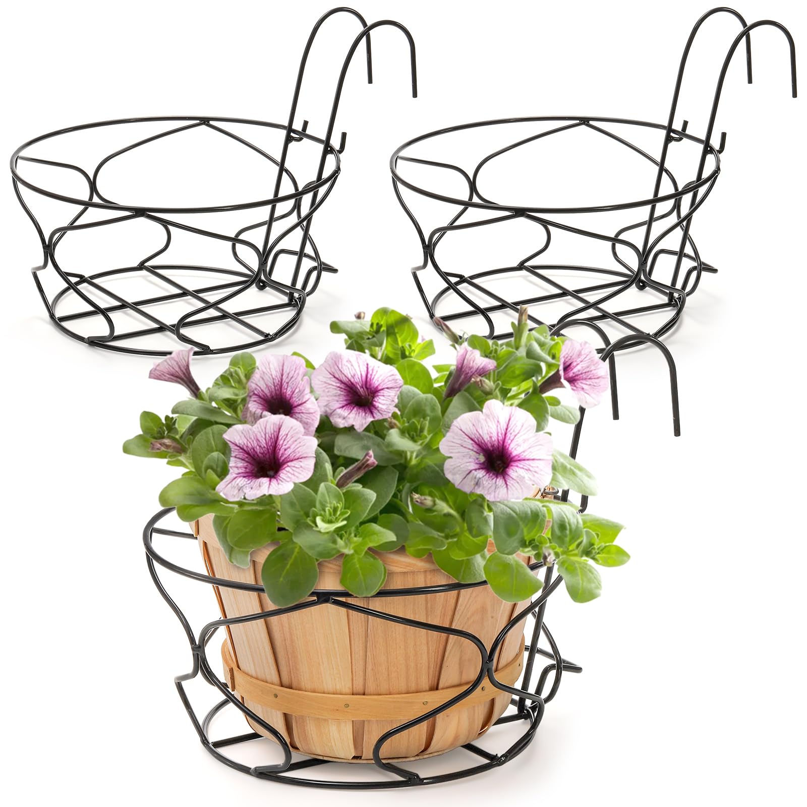Round Railing Hangers Amazon.com: Noamus 3 Pack 10