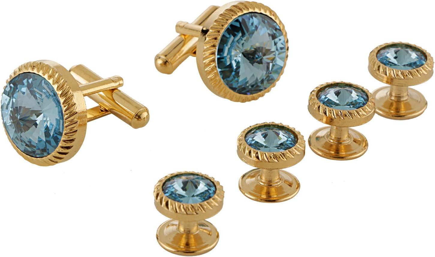 TRIPIN Cufflinks For Men Kurta Button Cufflinks Tuxedo Set With Diamond Crystal Diamond Studs Elements Women Kids In A Gift Box Tnkurtacuffset1825