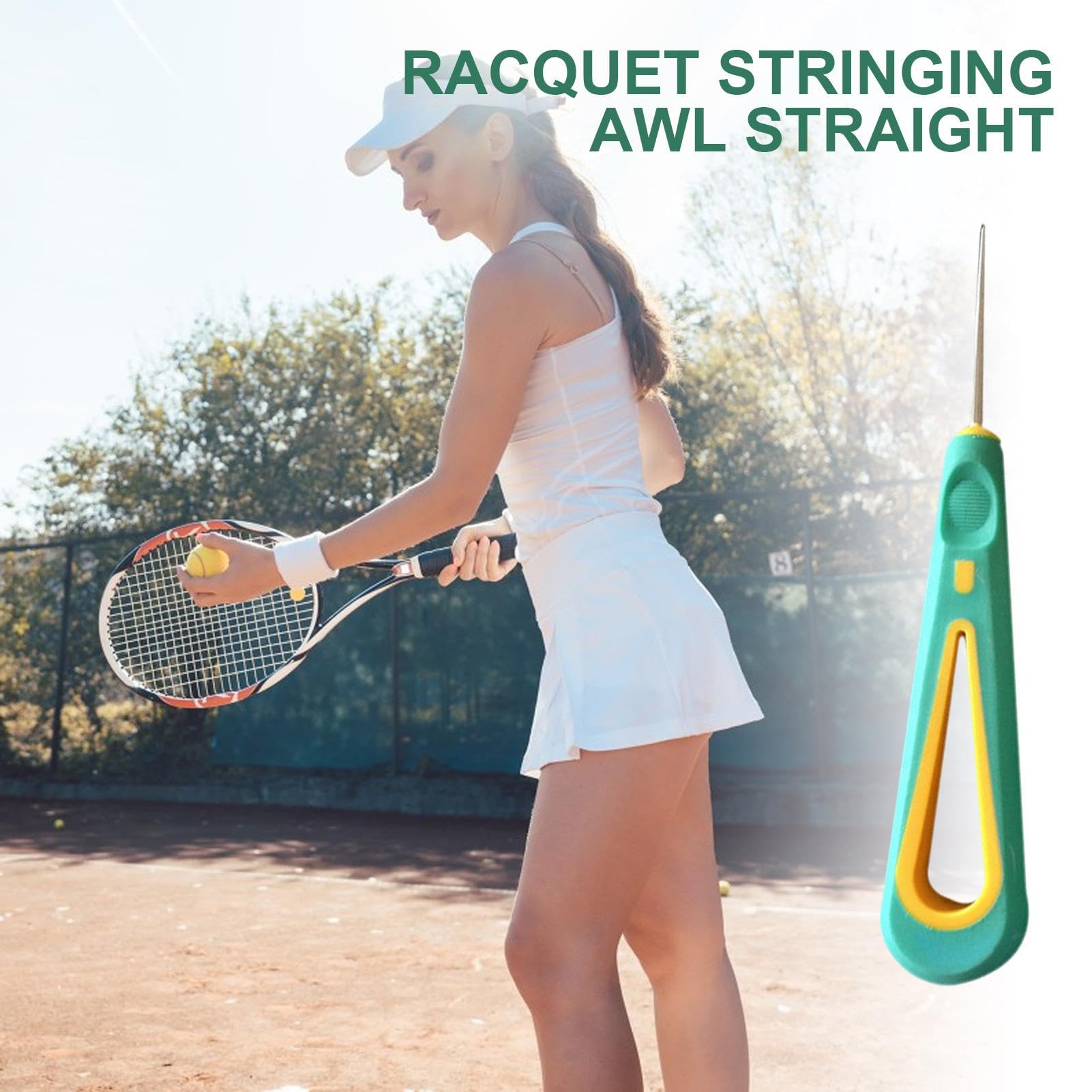 Máquina para encordar raquetas de tenis y bádminton, herramienta portátil de reparación