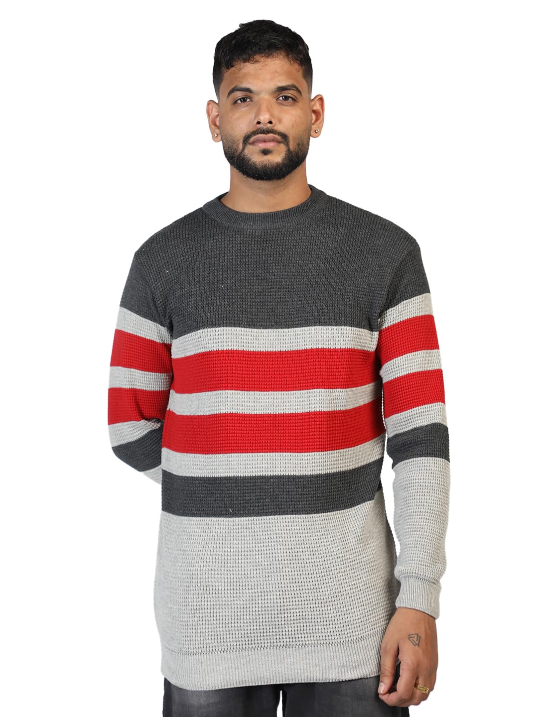porshe Round Neck Winter Pullover Sweater for Men Soft Fabric Regular Fit Stylish & Cozy Si_108-picture-53