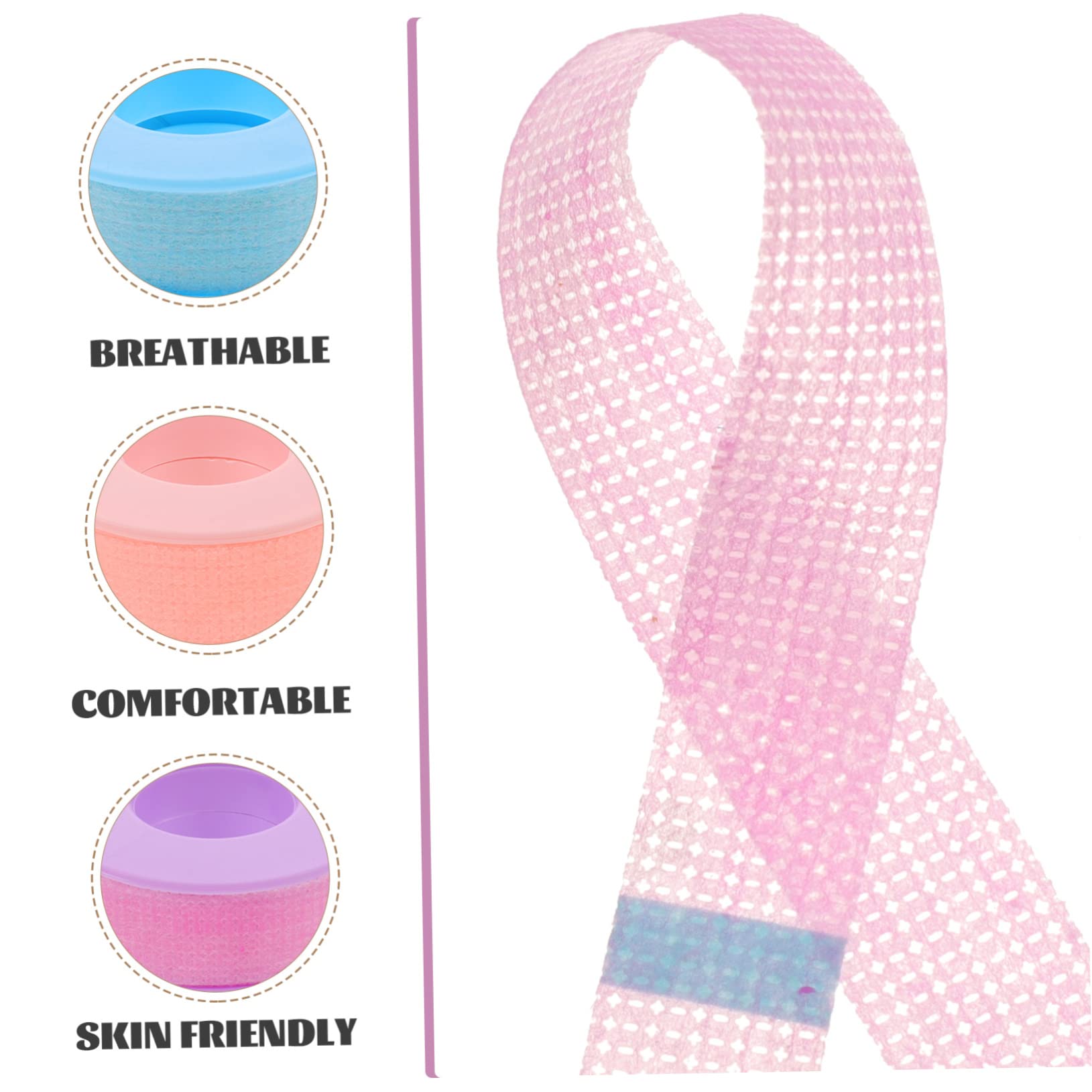 Beaupretty 3 Series Cinta De Pestañas Transatlántico Papel Banda Vínculo Calcomanías Plantillas Cinta De Injerto De Pestañas Diy Cintas De Pestañas De Gel De Sílice Tela No Tejida 3 Rollos*3